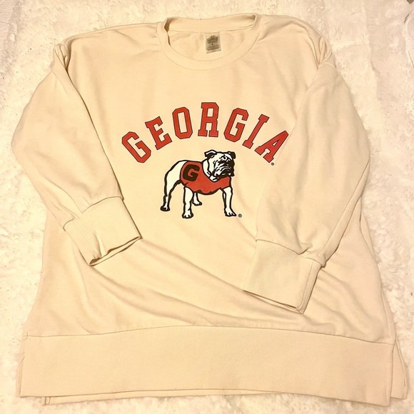 Georgia UGA Bulldogs Sweatshirt L - Picture 1 of 3